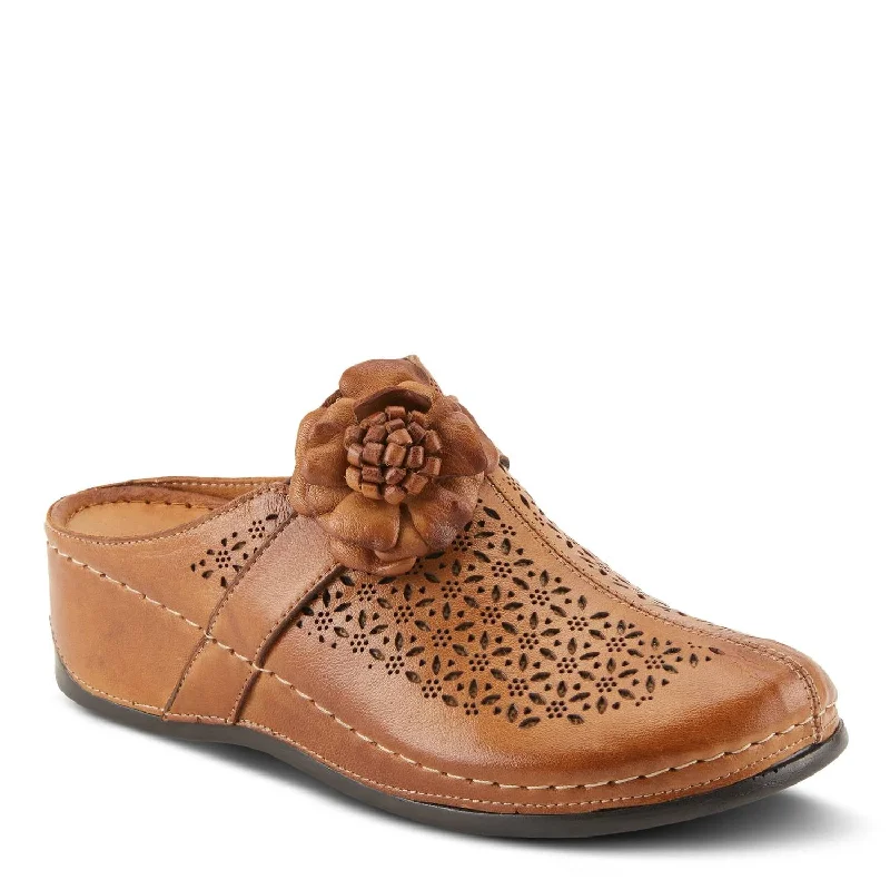 Women's Wedge Mules in Tan Suede with Braided Details for a Boho - Inspired StyleWomen's Lilybean Clog In Camel Women's Wedge Mules in Tan Suede with Braided Details for a Boho - Inspired StyleWomen's Lilybean Clog In Camel