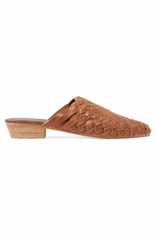 Women's Block Heel Mules in Dark Green with Cut - Out Details for a Stylish EdgeWomen's Paris Woven Mules In Tan Women's Block Heel Mules in Dark Green with Cut - Out Details for a Stylish EdgeWomen's Paris Woven Mules In Tan