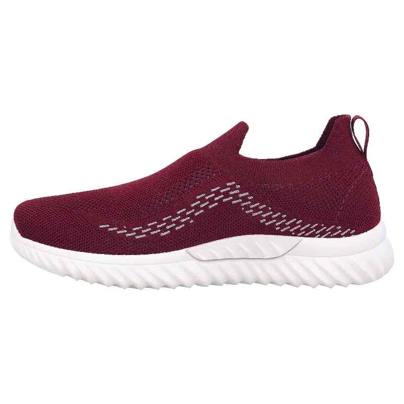 Women's casual sandals for warm - weather outingsWomen's Slip-on Casual Shoes - WY3355 Maroon