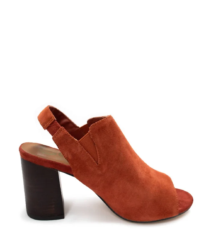 Plus Size Women's Metallic Mules in Rose Gold for a Glamorous and Trendy StyleWomen's Stonecrest Heeled Mule In Rust Suede Plus Size Women's Metallic Mules in Rose Gold for a Glamorous and Trendy StyleWomen's Stonecrest Heeled Mule In Rust Suede