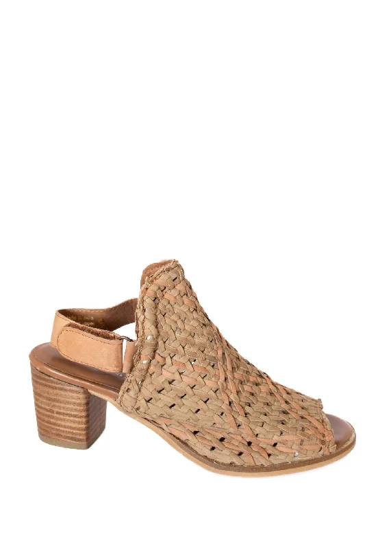 Women's Wedge Mules in Tan Suede with Braided Details for a Boho - Inspired StyleWomen's Veronique Woven Leather Mule In Tan Women's Wedge Mules in Tan Suede with Braided Details for a Boho - Inspired StyleWomen's Veronique Woven Leather Mule In Tan